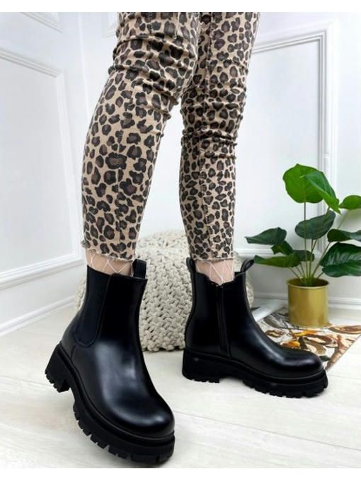 Ботинки челси демисезон на тракторной подошве