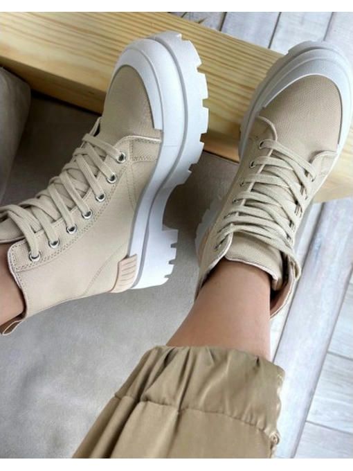 Кеды высокие с резиновым носком — изображение 6