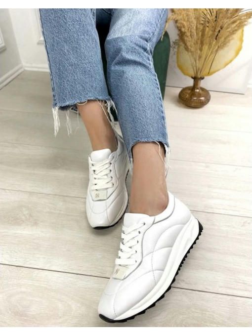 Кроссовки кожаные — изображение 7