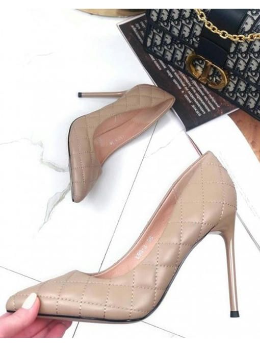 Туфли лодочки с обьемной прострочкой — изображение 6