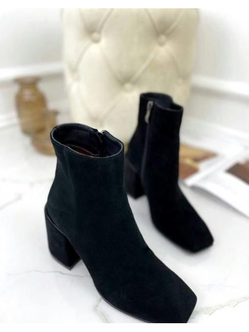 Ботильоны на широком каблуке — изображение 7