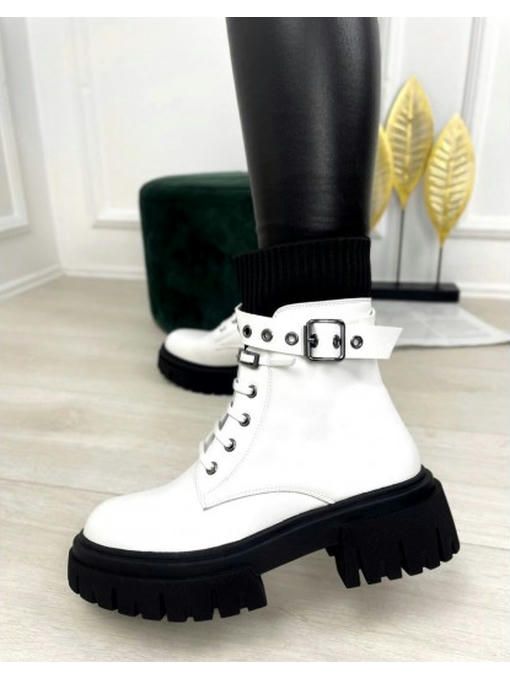 Ботинки демисезон украшение жемчуг — изображение 3