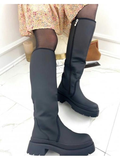 Сапоги зимние, сбоку на молнии — изображение 3