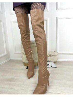 Ботфорты чулки с узким носком