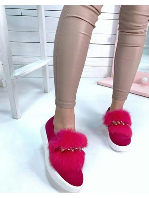 Туфли автоледи замшевые с украшением — изображение 10