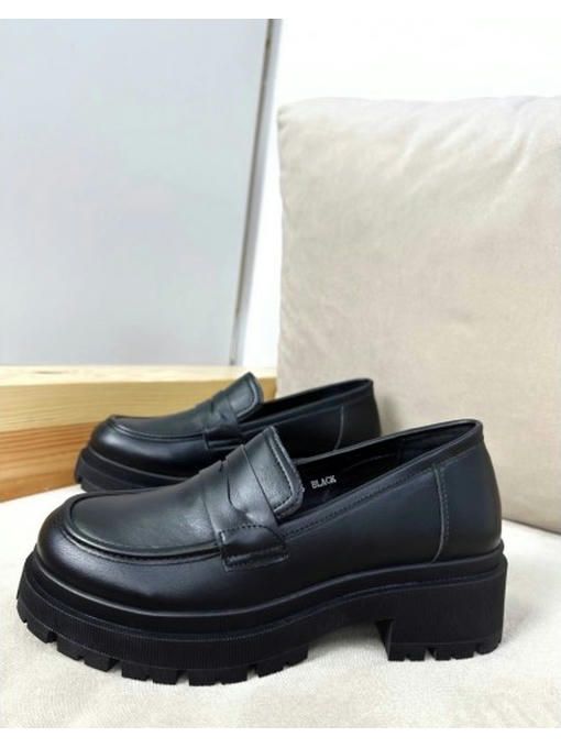 Туфли лоферы на тракторной подошве — изображение 2