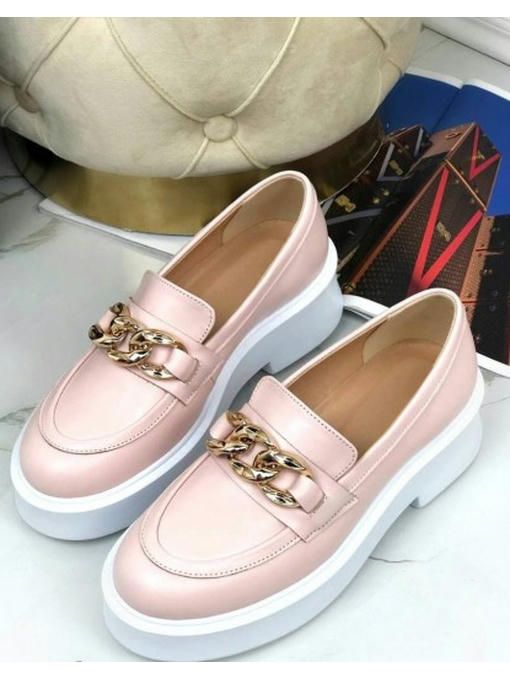 Туфли лоферы с цепочкой — изображение 2