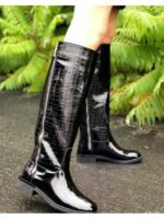 Сапоги демисезон питоновые