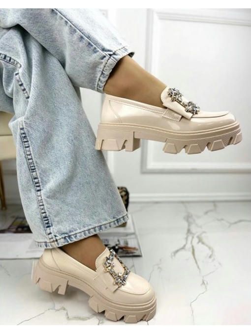 Лоферы с камнями на тракторной подошве — изображение 7