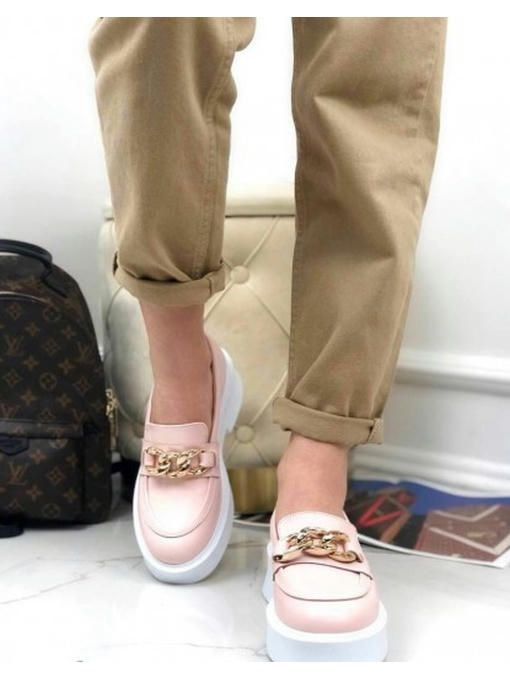 Туфли лоферы с цепочкой — изображение 6