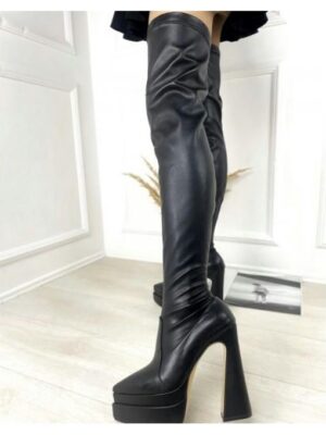 Бофторты чулки на высоком каблуке