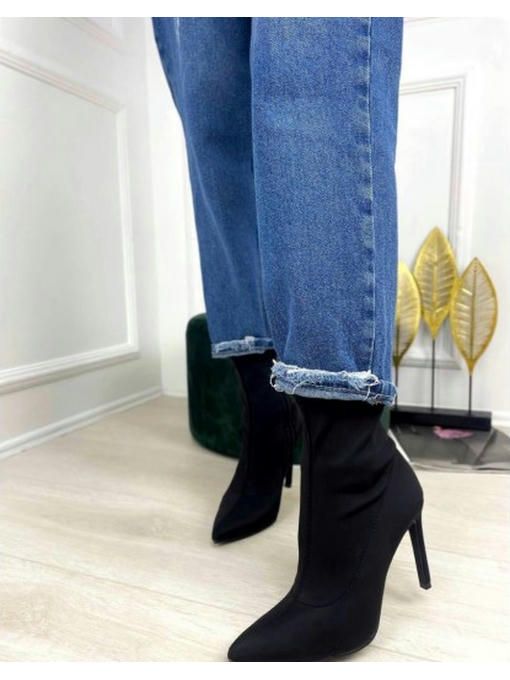 Ботильоны на шпильке ,с узким носиком — изображение 5