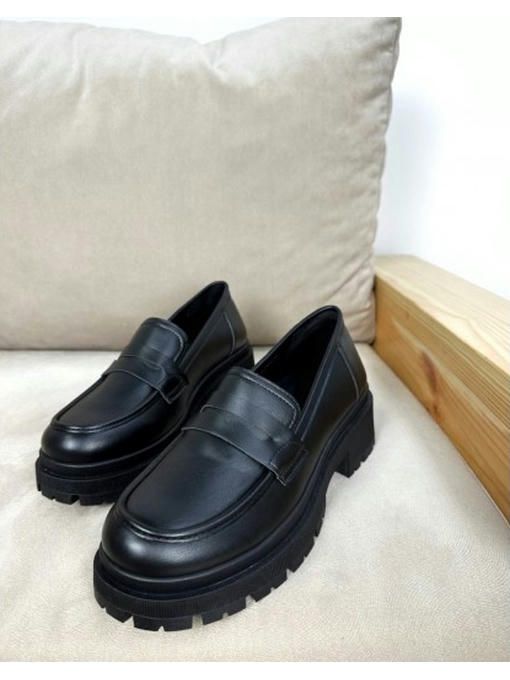 Туфли лоферы на тракторной подошве — изображение 5