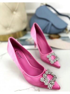 Туфли лодочки с украшением