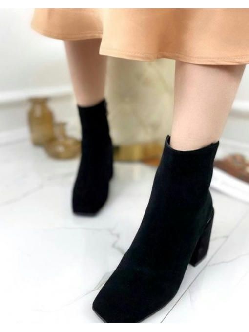 Ботильоны на широком каблуке — изображение 5