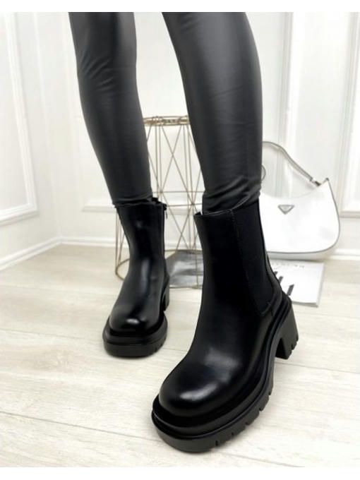 Ботинки челси демисезон на тракторной подошве