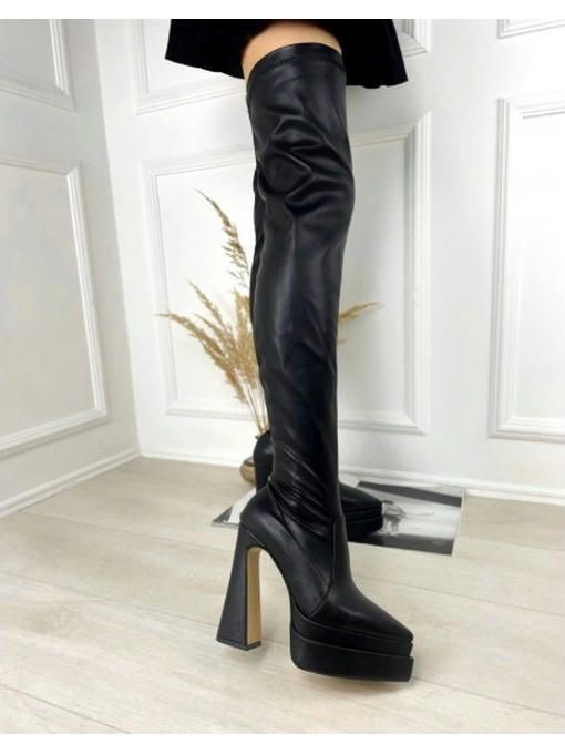 Ботфорты на высоком каблуке — изображение 5