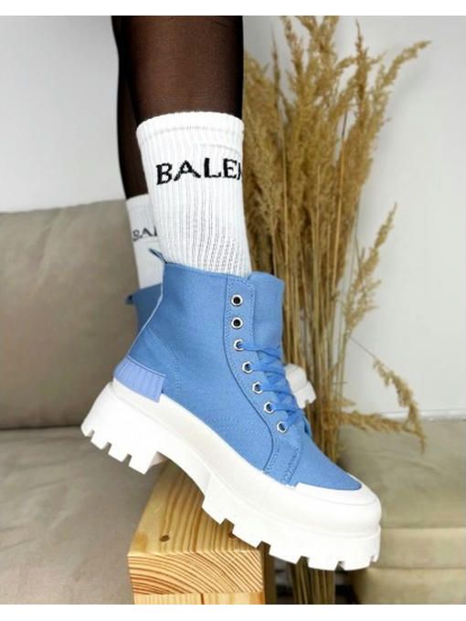 Кеды высокие с резиновым носком — изображение 6