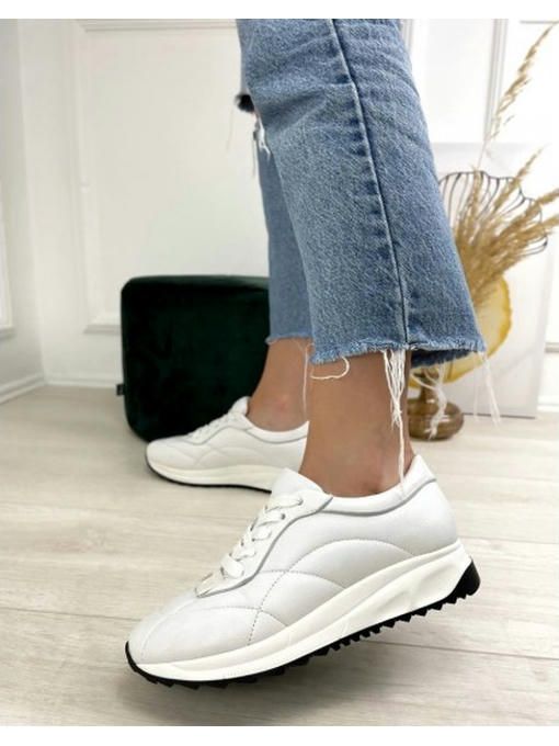 Кроссовки кожаные — изображение 5