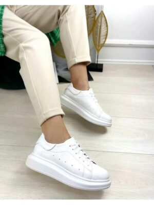 Кеды кожаные