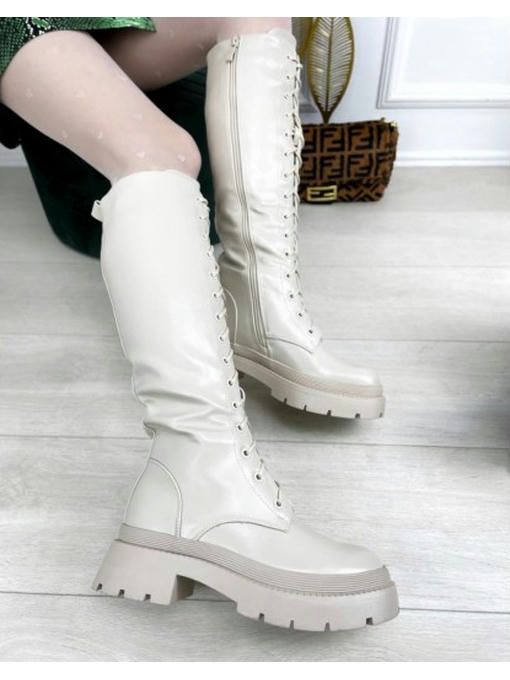 Сапоги зимние на шнуровке — изображение 4