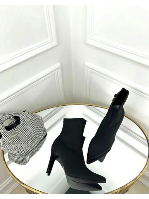 Ботильоны на шпильке с узким носиком — изображение 3