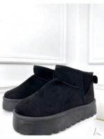 Валенки на высокой подошве