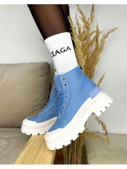 Кеды высокие с резиновым носком — изображение 7