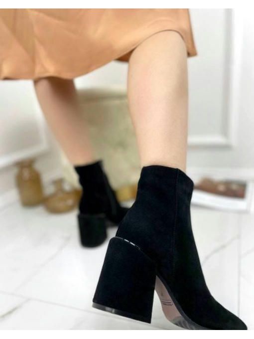 Ботильоны на широком каблуке — изображение 6