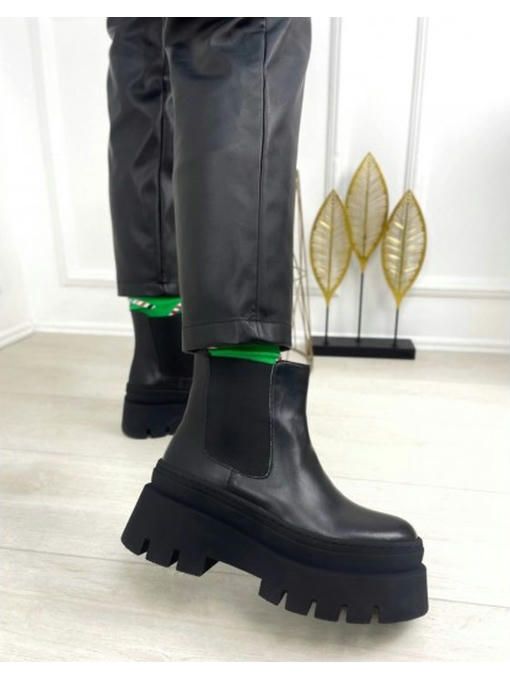 Ботинки челси зимние на тракторной подошве — изображение 8