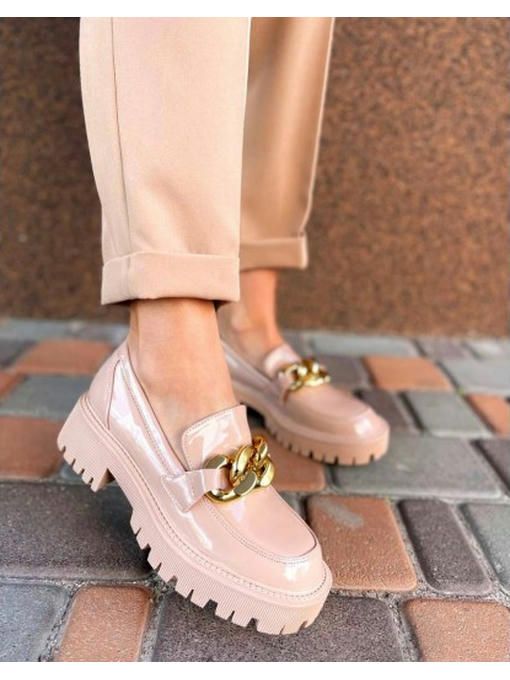 Туфли на тракторной подошве с цепями — изображение 8