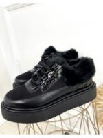 Кроссовки на высокой платформе