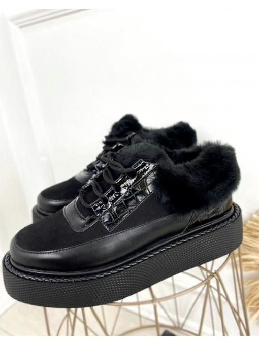 Кроссовки на высокой платформе