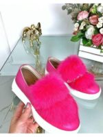 Нереально удобные кожаные туфли автоледи с украшением