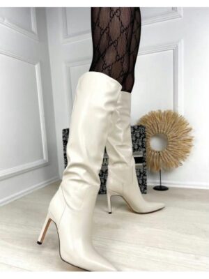 Сапоги на устойчивой шпильке