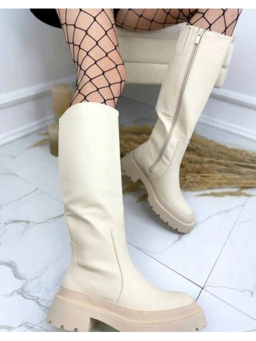 Сапоги демисезон, сбоку на молнии — изображение 4