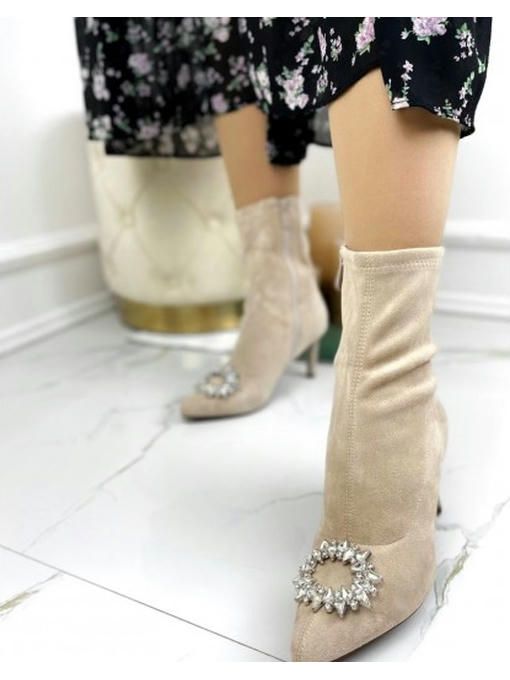 Ботильоны с украшнием на носке — изображение 5