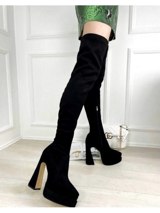 Ботфорты на высоком каблуке — изображение 5