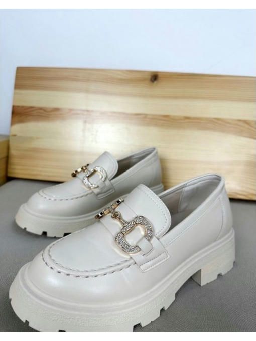 Туфли лоферы на тракторной подошве — изображение 3