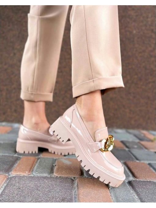 Туфли на тракторной подошве с цепями — изображение 6