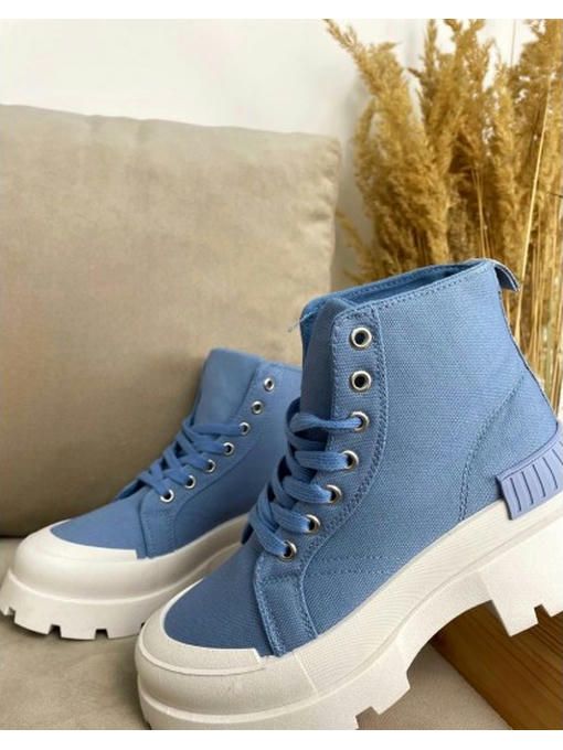 Кеды высокие с резиновым носком — изображение 3