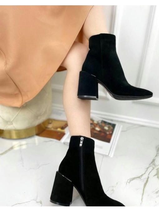 Ботильоны на широком каблуке — изображение 3