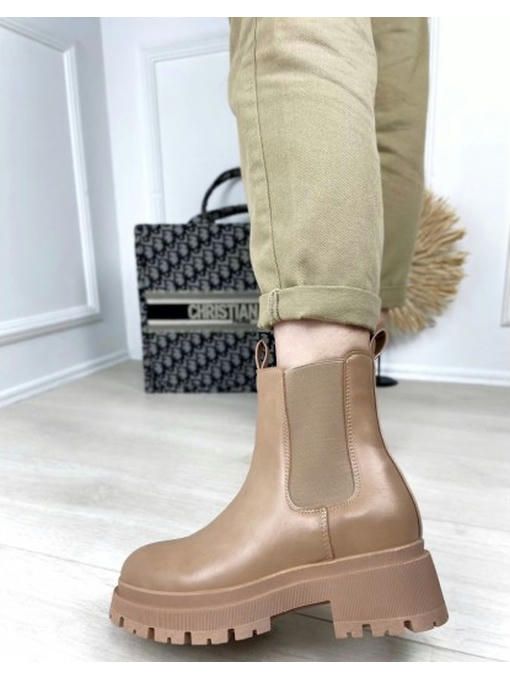 Ботинки челси демисезон на тракторной подошве — изображение 4