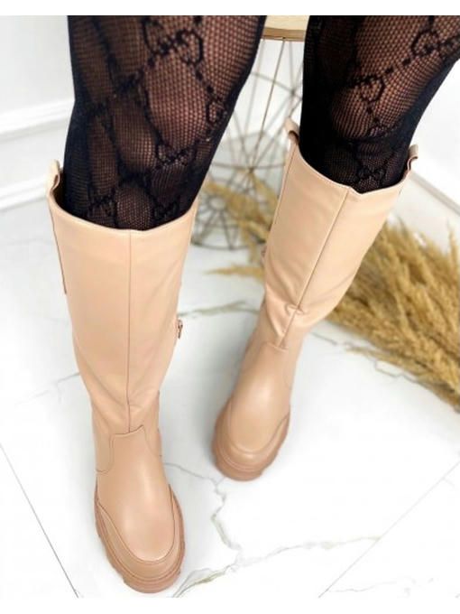 Сапоги демисезон на массивной подошве — изображение 4