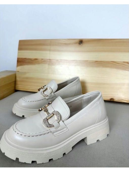 Туфли лоферы на тракторной подошве — изображение 4