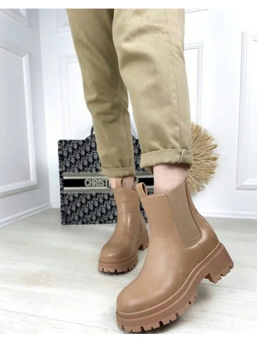 Ботинки челси демисезон на тракторной подошве