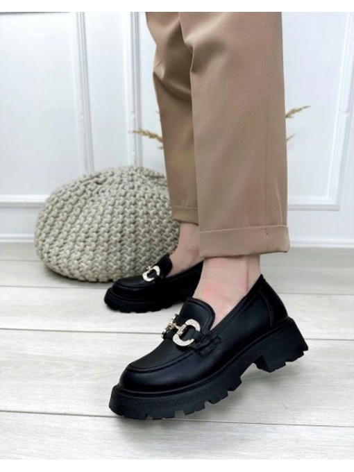 Туфли лоферы на тракторной подошве — изображение 8