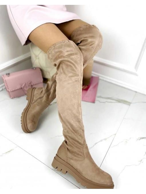 Ботфорты чулки демисезон, сзади на затяжкке — изображение 4