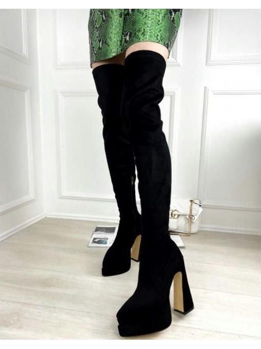 Ботфорты на высоком каблуке — изображение 3