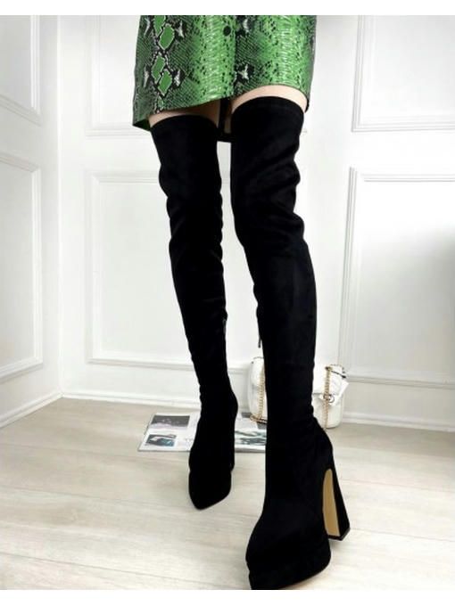 Ботфорты на высоком каблуке — изображение 4